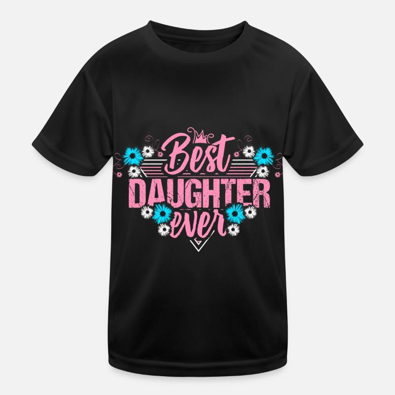 Beste Tochter Töchter Niedlich Geschenkidee Kinder Funktions-T-Shirt