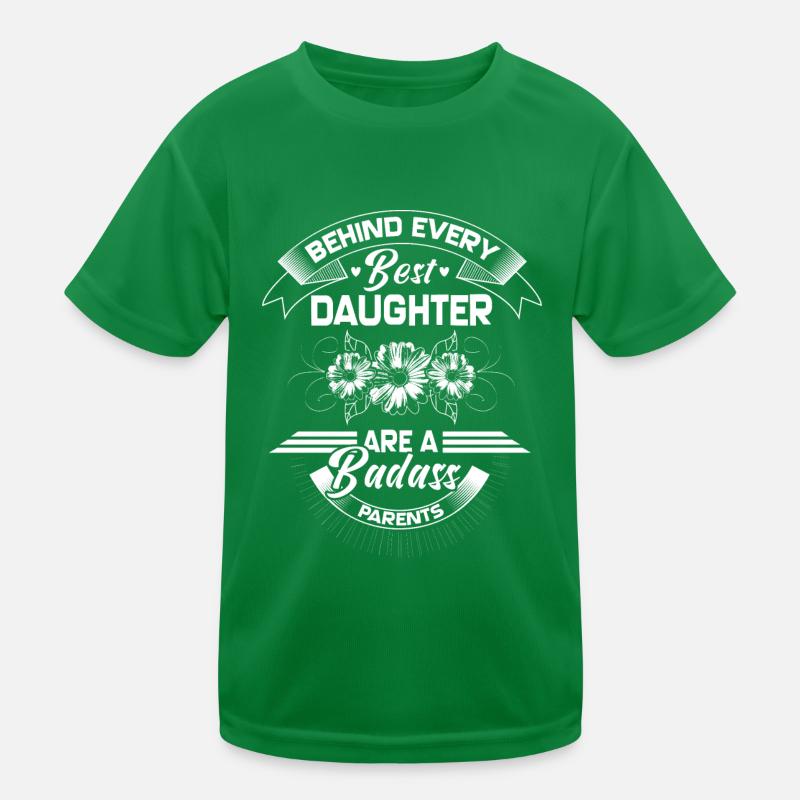 Tochter Familie Niedlich Geschenkidee Kinder Funktions-T-Shirt