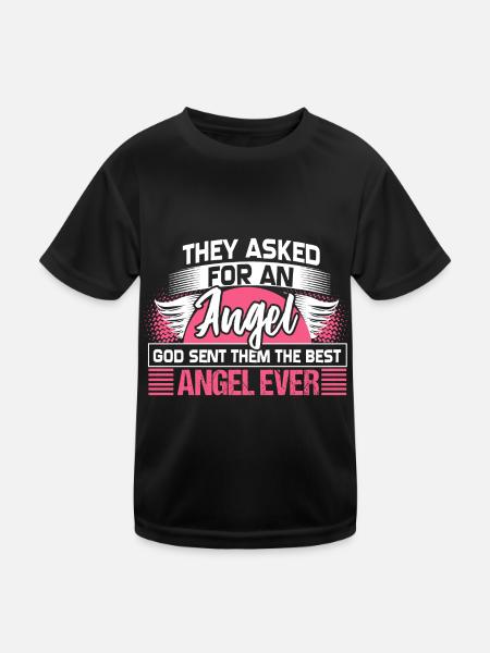 Best Daughter Cute Gift - Kids Functional T-Shirt - black - Front