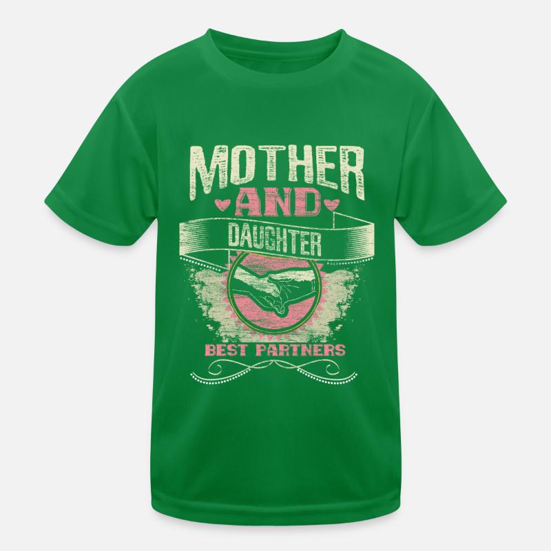 Mutter Tochter Beste Freunde Eltern Kinder Funktions-T-Shirt