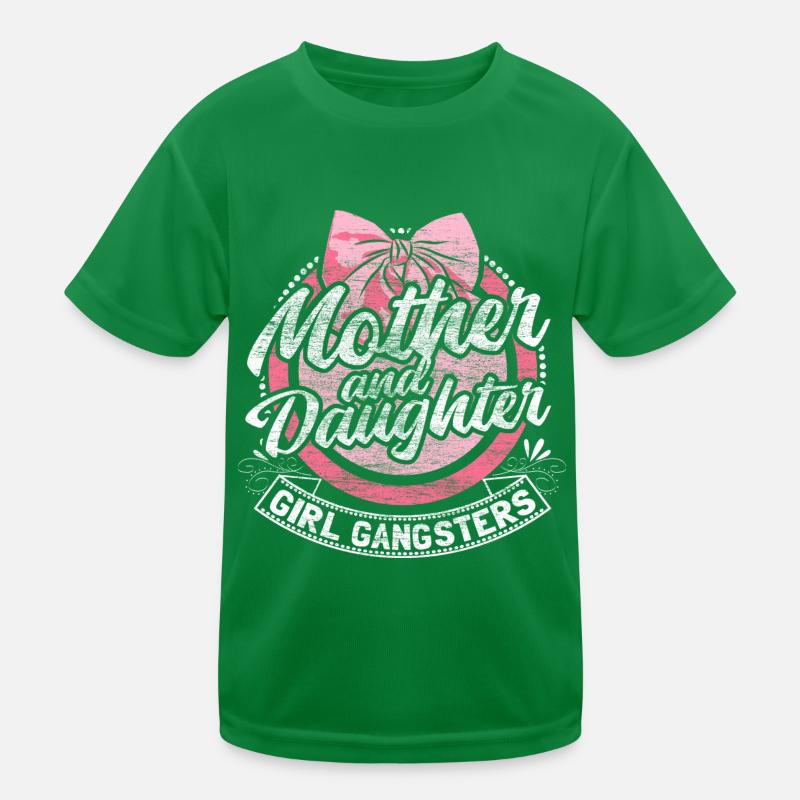 Mutter Tochter Familie Eltern Kinder Funktions-T-Shirt