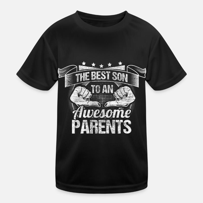 Bester Sohn Söhne Kinder Funktions-T-Shirt