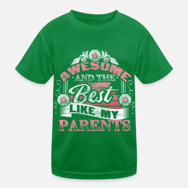 Beste Tochter Eltern Lustig Geschenkidee Kinder Funktions-T-Shirt