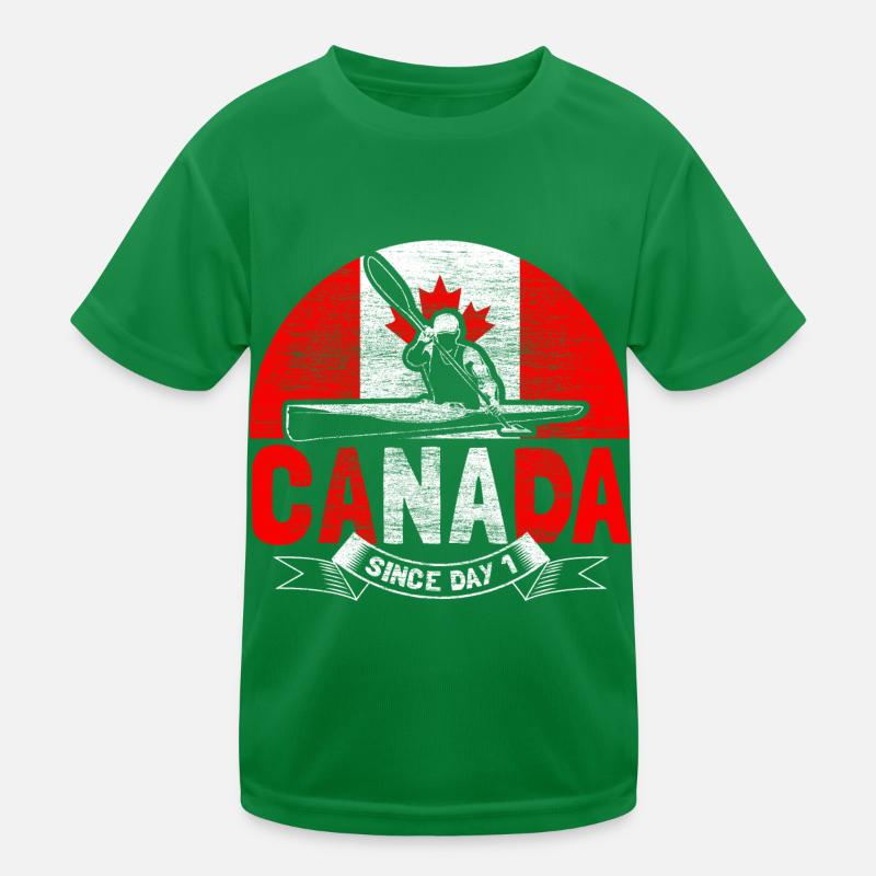 Canada Elk Pride Gift Kids Functional T-Shirt