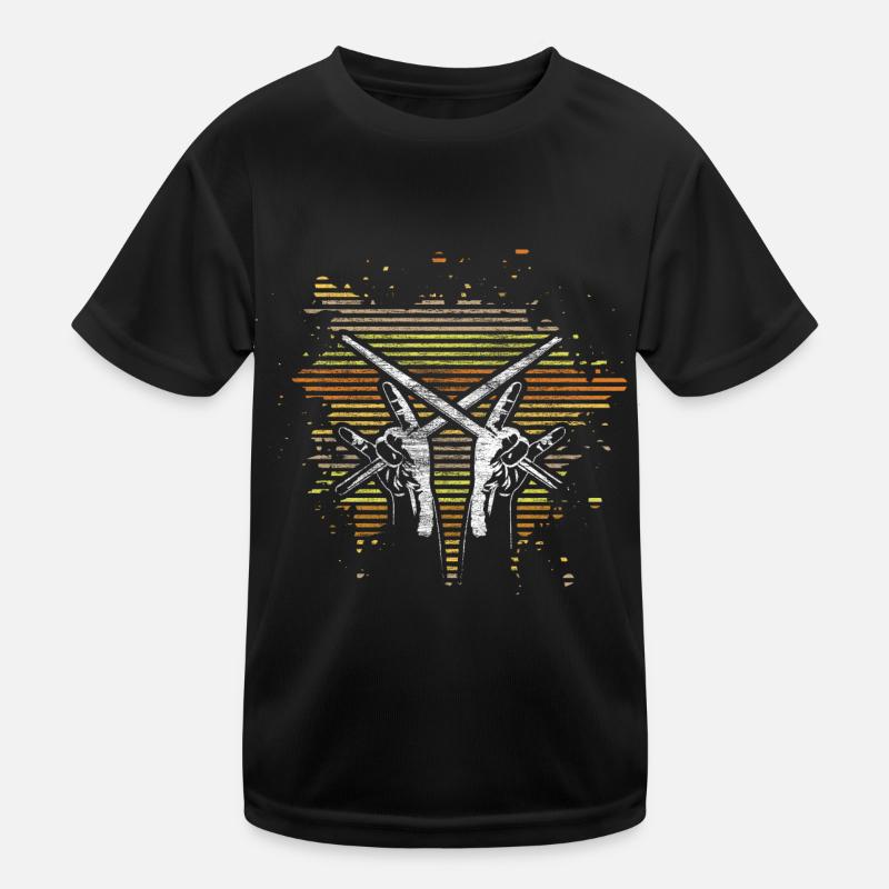 Drums Drums Kids Functional T-Shirt