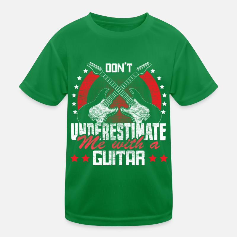 Gitarre Band Instrument Geschenkidee Kinder Funktions-T-Shirt