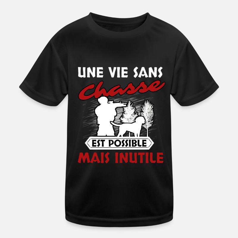 Chasse T-shirt sport Enfant