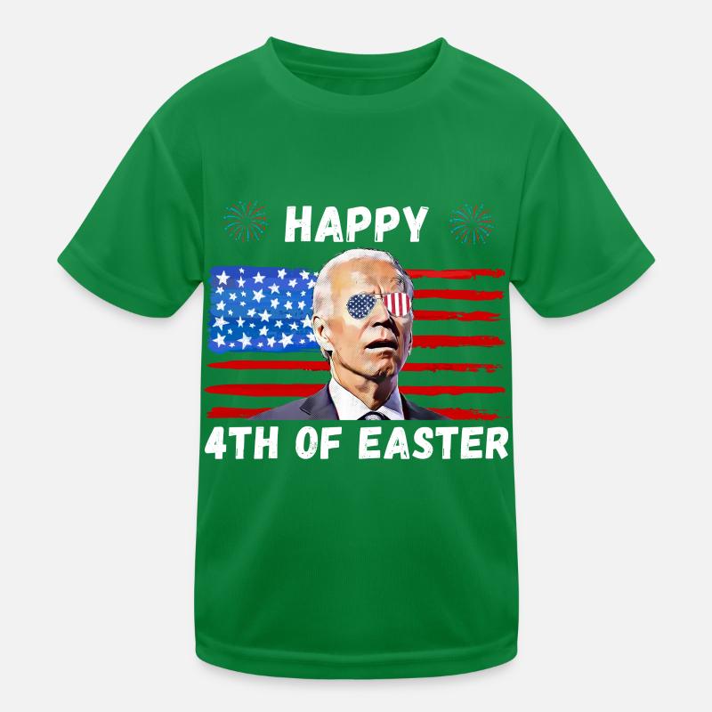 Biden benommen, fröhlich 4. von euch Kinder Funktions-T-Shirt