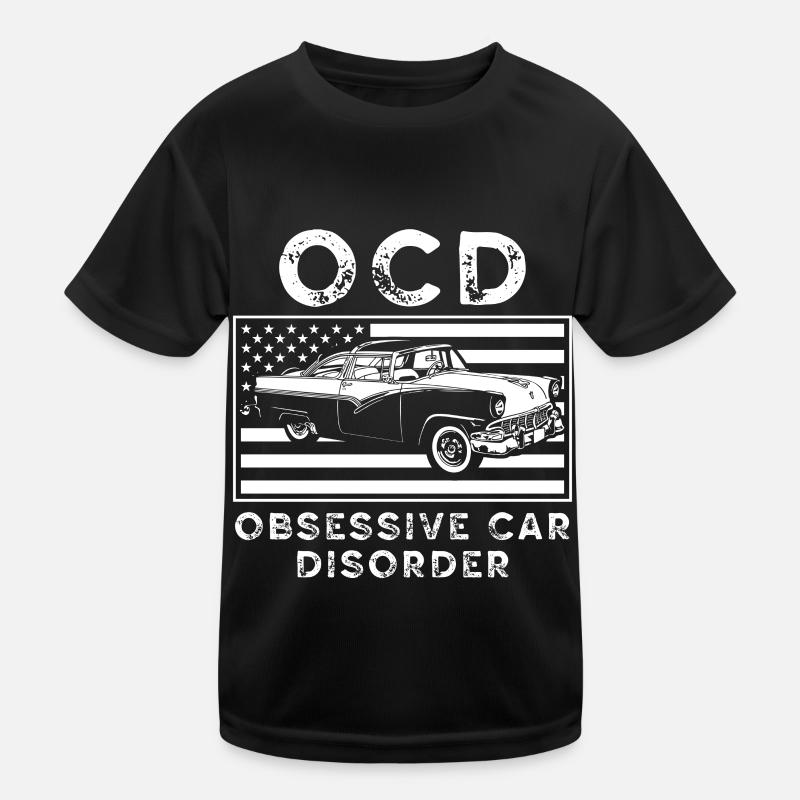 Désordre obsessionnel de la voiture TOC T-shirt sport Enfant