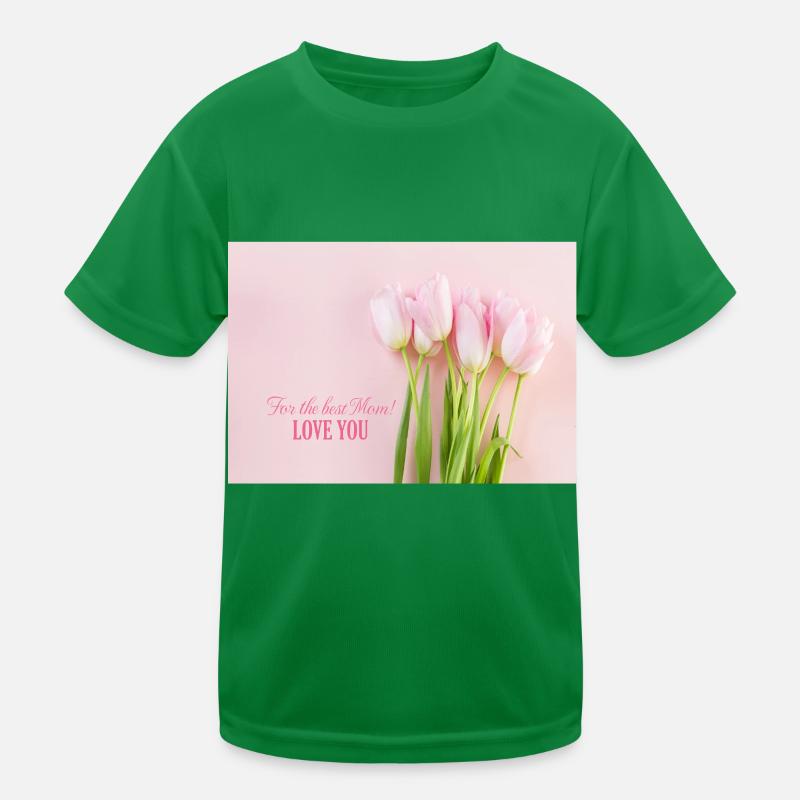 Beste Mutter Best Mom Kinder Funktions-T-Shirt