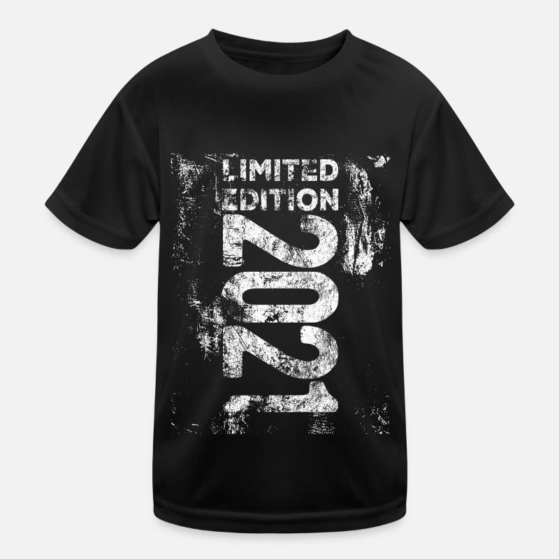 Limited Edition 2021 Geburtstag 2021 geboren Retro Kinder Funktions-T-Shirt
