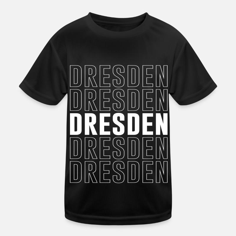 Dresden Scripture Germany Kids Functional T-Shirt