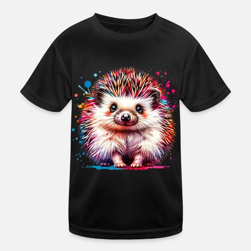 Igel Kinder Funktions-T-Shirt