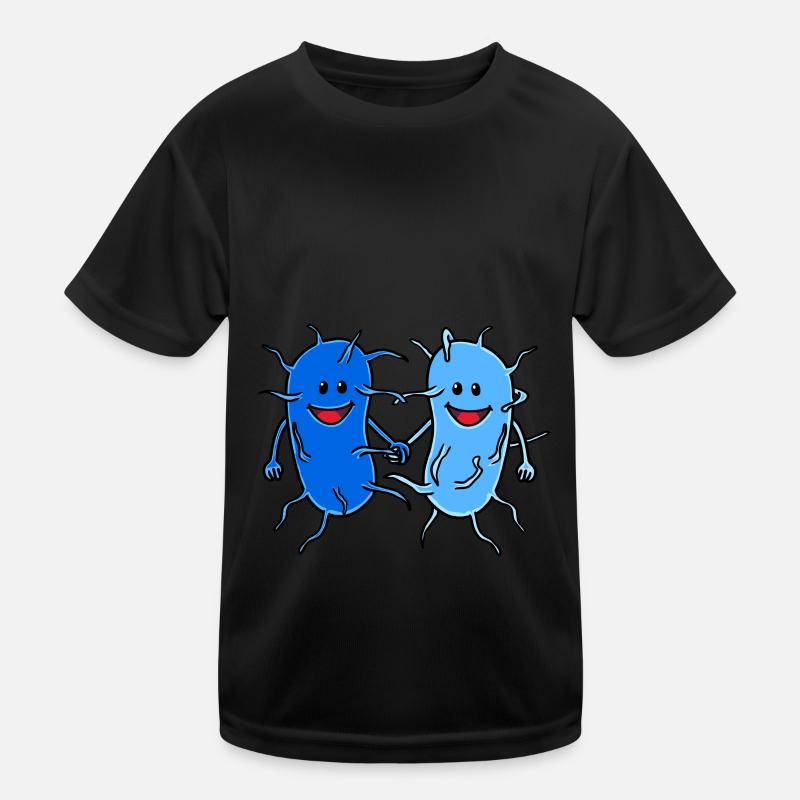 Bakterien Putzen sauber machen Putzfrau Haushalt Kinder Funktions-T-Shirt