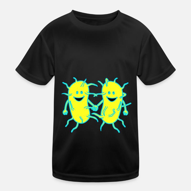 Bactéries, germes, virus, maladies, peste, grippe T-shirt sport Enfant
