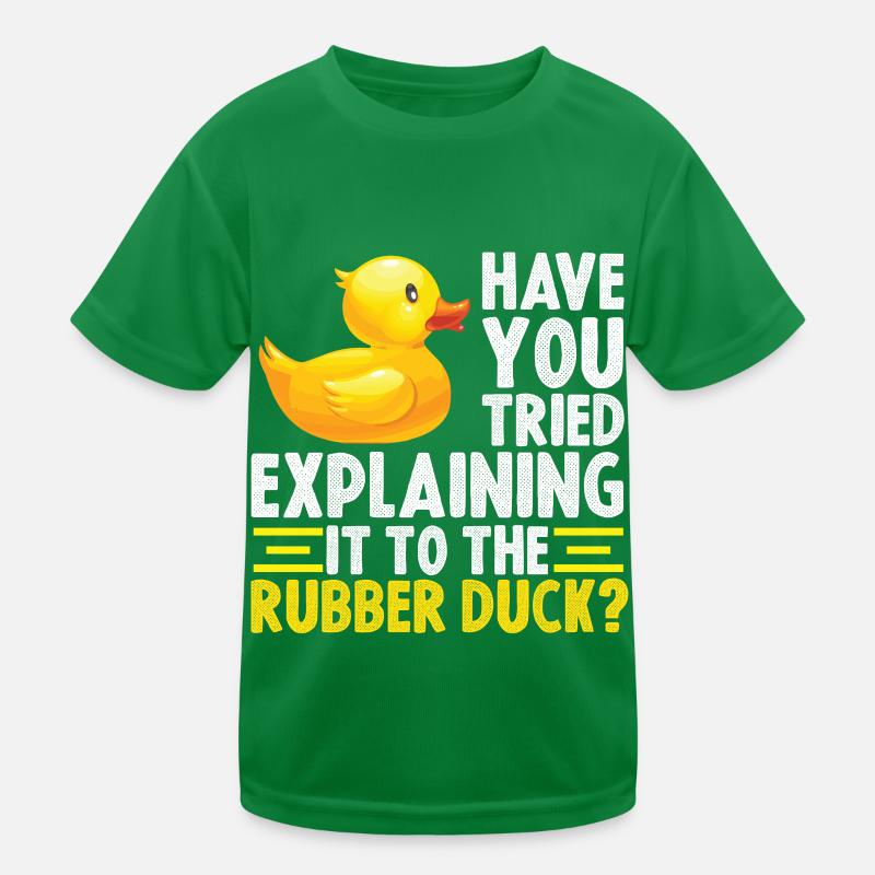 Debug Duck Débogage Canard en caoutchouc T-shirt sport Enfant
