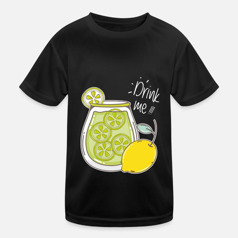 Lemonade Lemon Drink Summer Refreshment Kids Functional T-Shirt