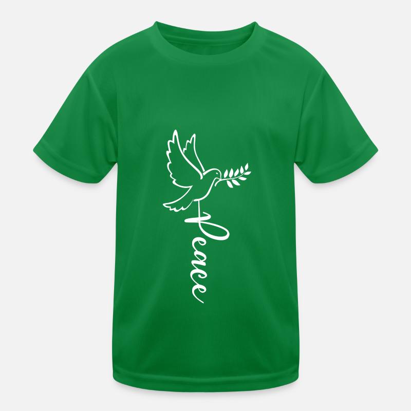 Peace Bird Peace Branche d'Olivier Peace T-shirt sport Enfant