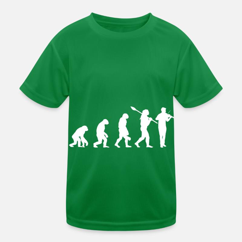Bratsche Evolution Instrumente Konzert Kinder Funktions-T-Shirt