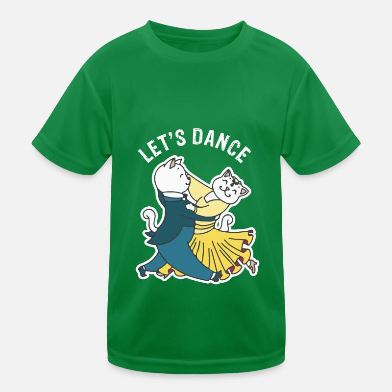 Foxtrot dance school dance class funny dance Kids Functional T-Shirt