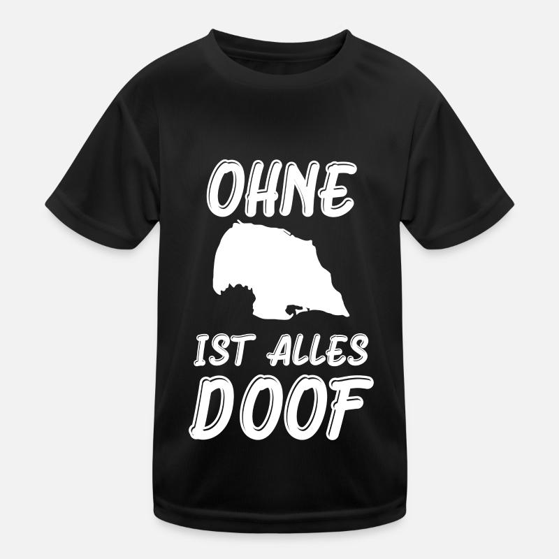 Fehmarn Home Island Baltic Sea Sun Island Kids Functional T-Shirt