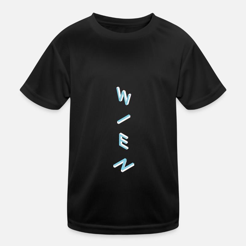 wien Kinder Funktions-T-Shirt