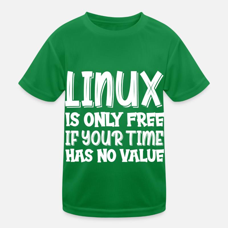 Linux Geek Hacking Computer Scientist Kids Functional T-Shirt