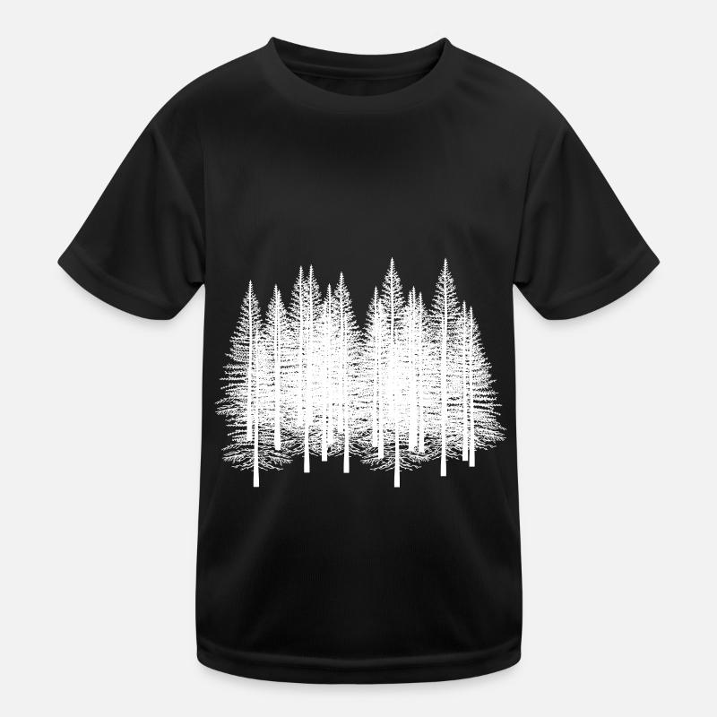 Forest Forests Forest Forest Gift Idea Camping Kids Functional T-Shirt
