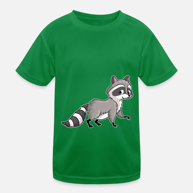 Doux raton laveur Amour des animaux T-shirt sport Enfant