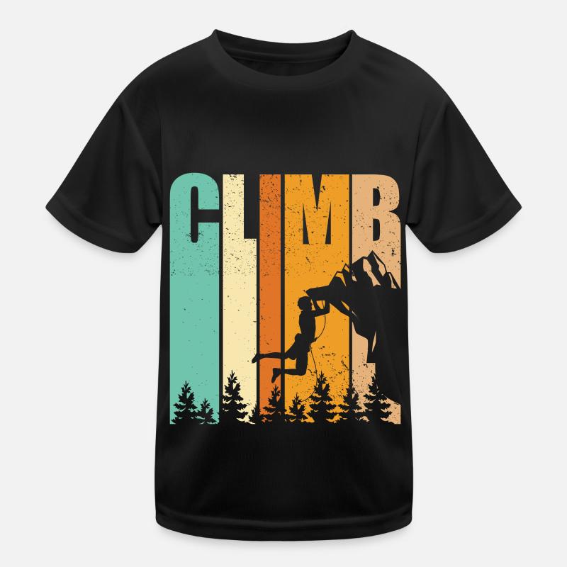 Cadeau grimpeur Boulderer grimper bouldern T-shirt sport Enfant