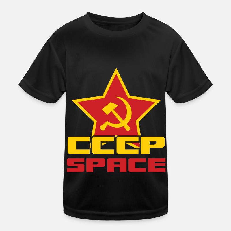 Space Astronaut Interkosmos Weltraum Kinder Funktions-T-Shirt