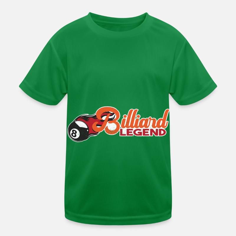 Billard Piscine Billard Billard Boule Billard Billard Cuisine 8Ball T-shirt sport Enfant