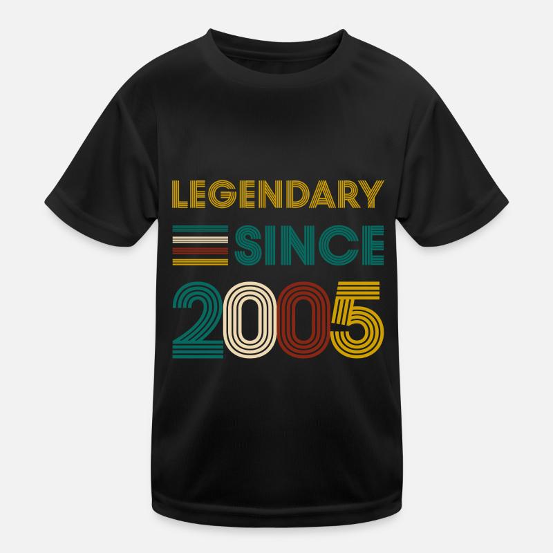 Vintage Legendary since 2005 Geburtstag Kinder Funktions-T-Shirt