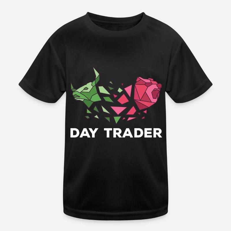 Stock Exchange for Day Trader Kids Functional T-Shirt