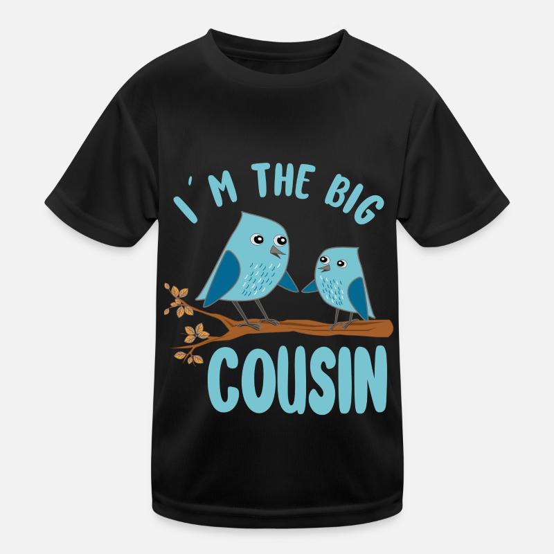 Große Cousine Vögel - Ich werde große Cousine Kinder Funktions-T-Shirt