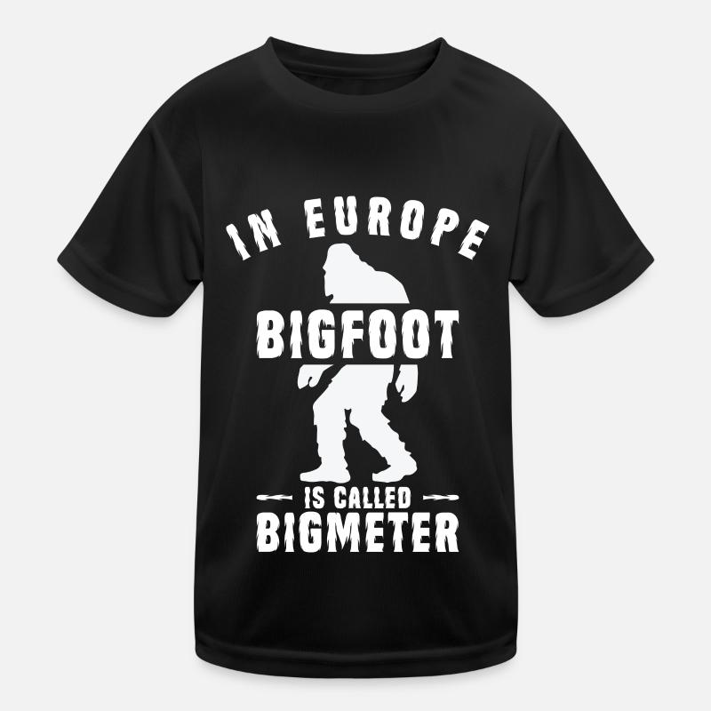 Bigfoot Sasquatch Yeti Kinder Funktions-T-Shirt