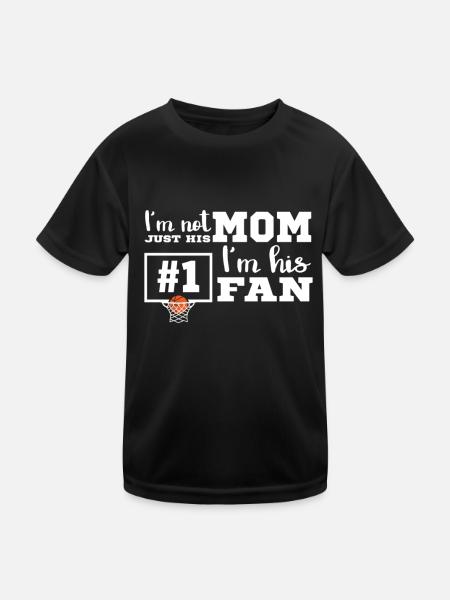 Basketball Basketball Basketball Team - Kids Functional T-Shirt - black - Front