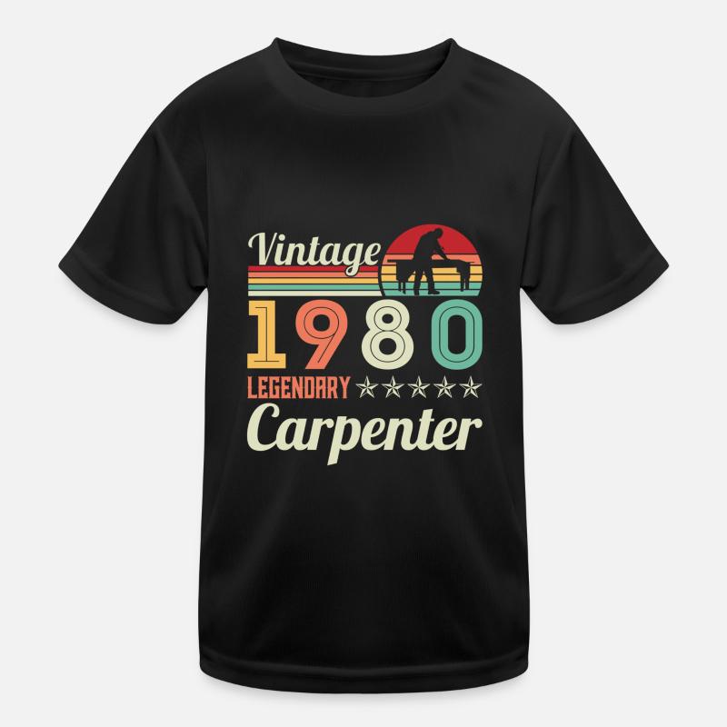 Carpenter Carpenter Woodworking Carpenter Kids Functional T-Shirt