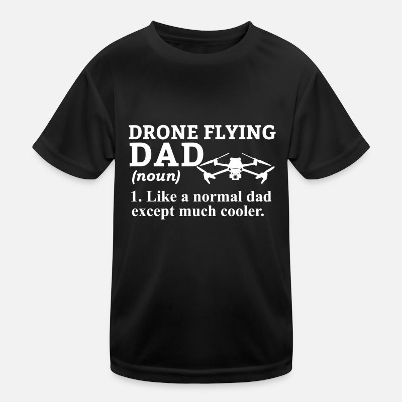 Drone Drone Drone Pilote Quadcopter T-shirt sport Enfant