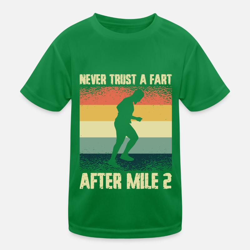 Jogger Runner Marathon Jogging Ski de fond T-shirt sport Enfant
