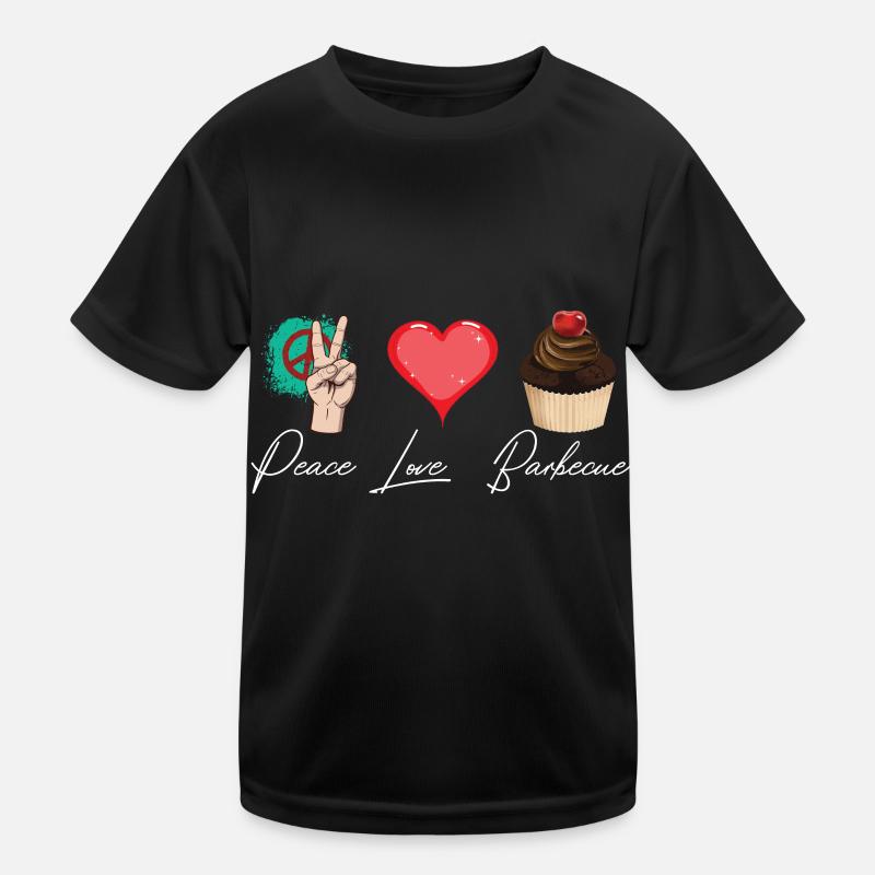 Muffin und Muffins süßes Gebäck Kinder Funktions-T-Shirt