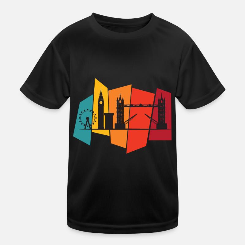 Big Ben Tower Bridge Westminster Londres Angleterre T-shirt sport Enfant