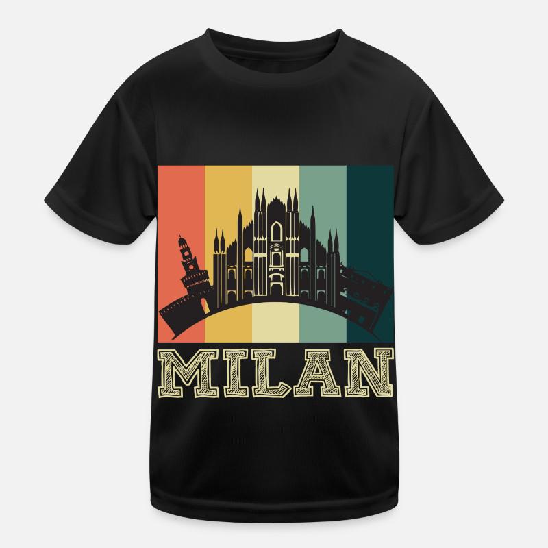 Mailänder Dom aus Mailand Italien Kinder Funktions-T-Shirt