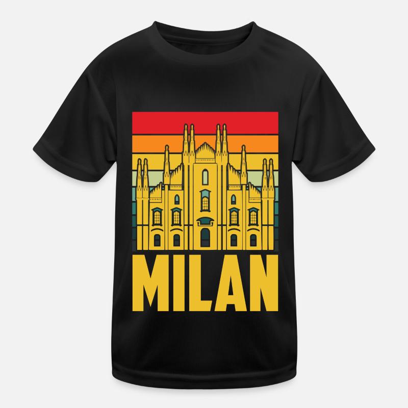 Mailänder Dom in Mailand Italien Domkirche Kinder Funktions-T-Shirt