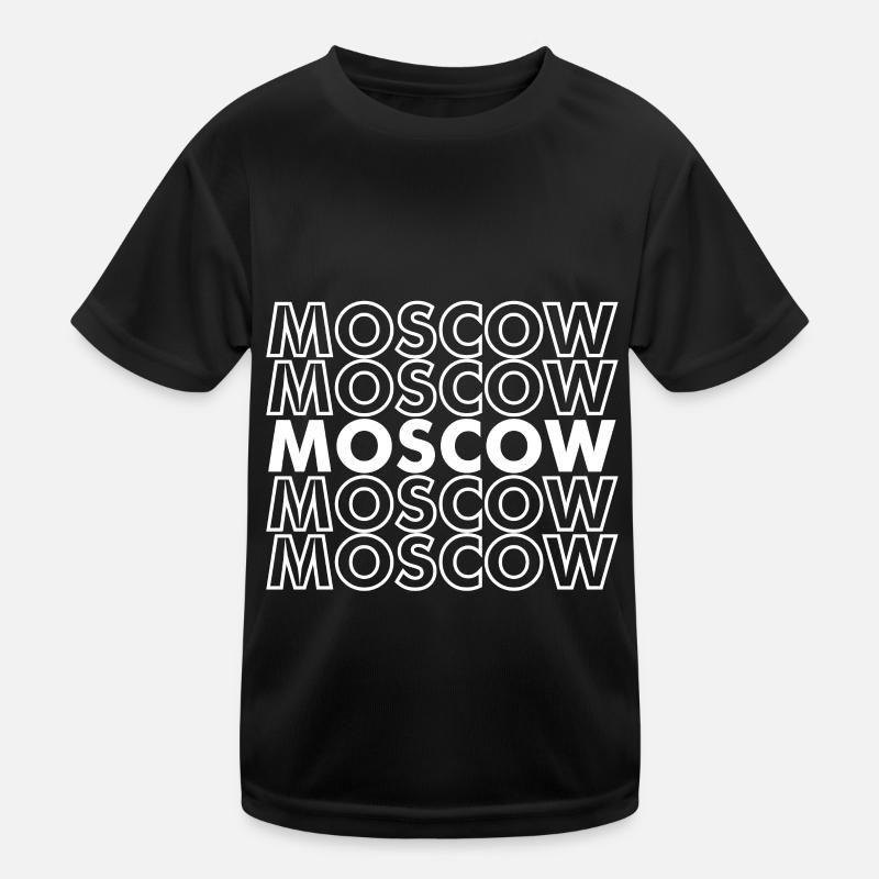 Moscou Russie Souvenir touristique T-shirt sport Enfant