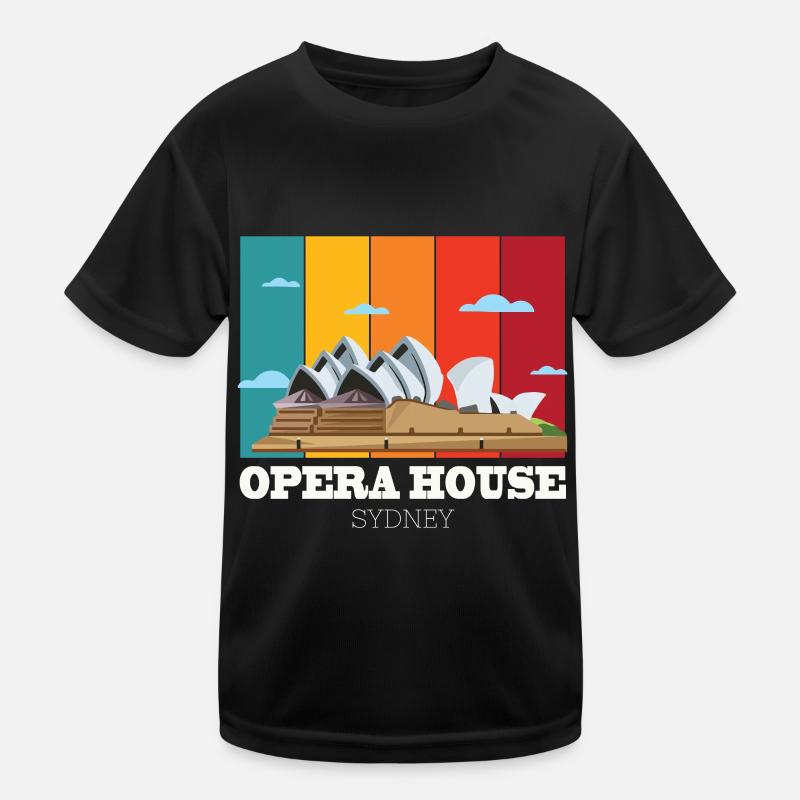 Sydney Opera House Symphony Australia Concert Kids Functional T-Shirt