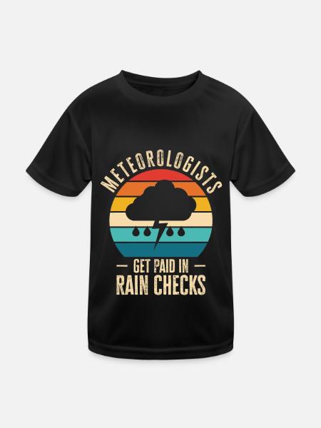 Storm Hunter Tornados Storm Chaser Cadeau - T-shirt sport Enfant - noir - Devant