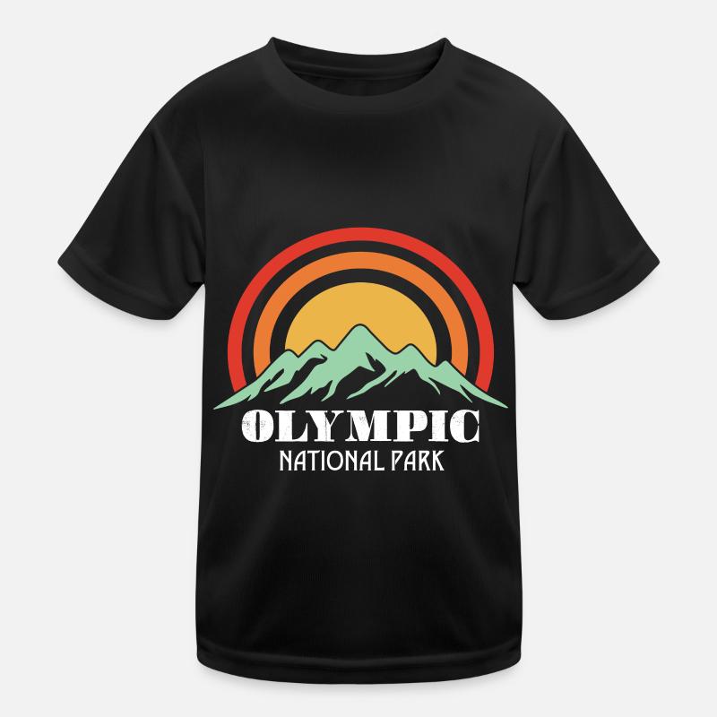 Parc national Randonnée Washington T-shirt sport Enfant