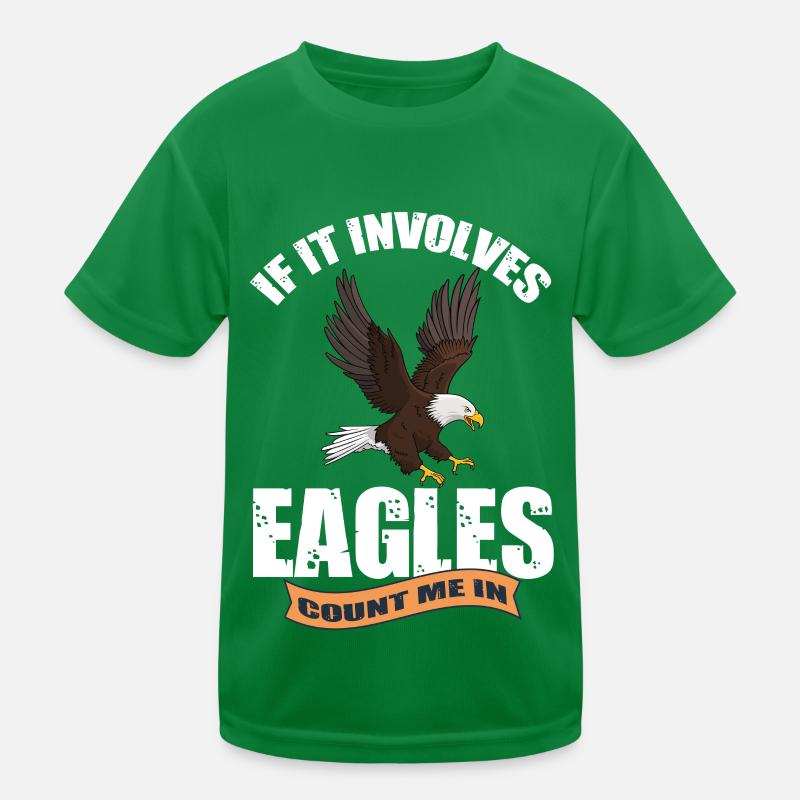 Fauconnerie Aigle Royal Falcon Faune T-shirt sport Enfant