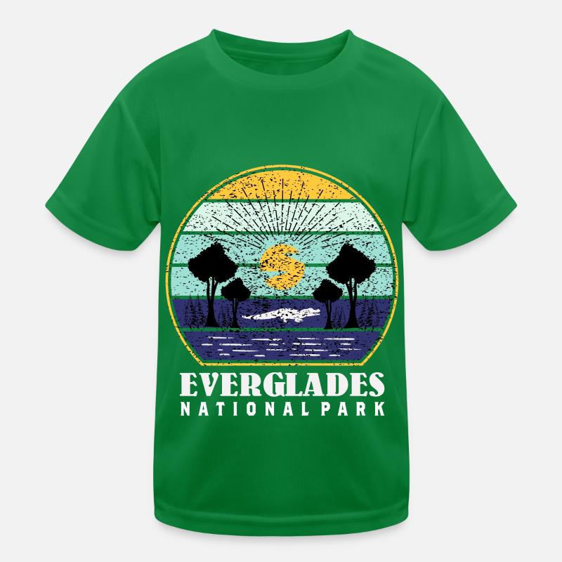 Parc national des Everglades Floride Subtropical T-shirt sport Enfant
